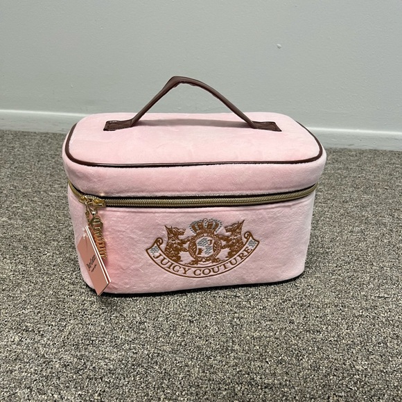 Handbags - NEW Juicy Couture Scotties and Bling Travel Cosmetic Case